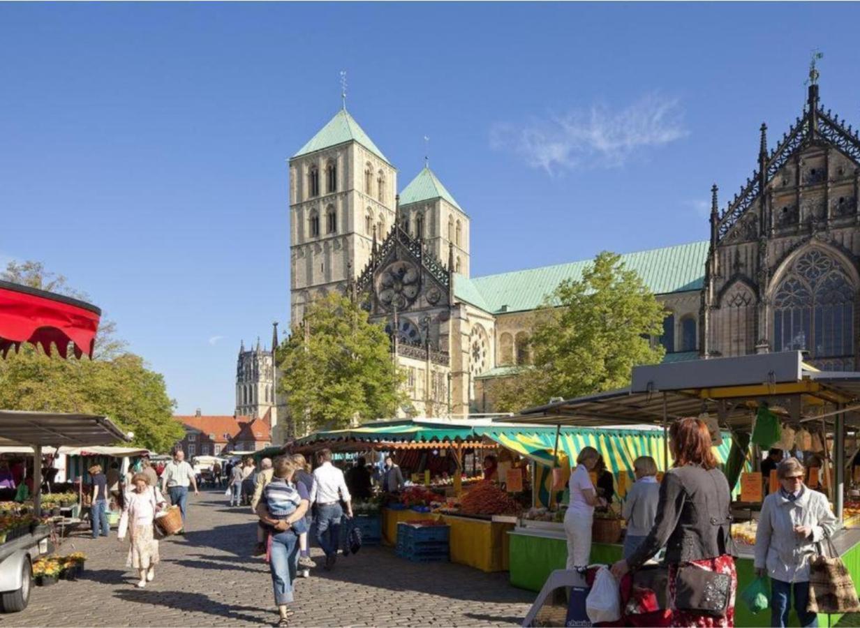 Gemuetliches Und Modernes Apartement In Gruenen Top-Lage Muenster Esterno foto